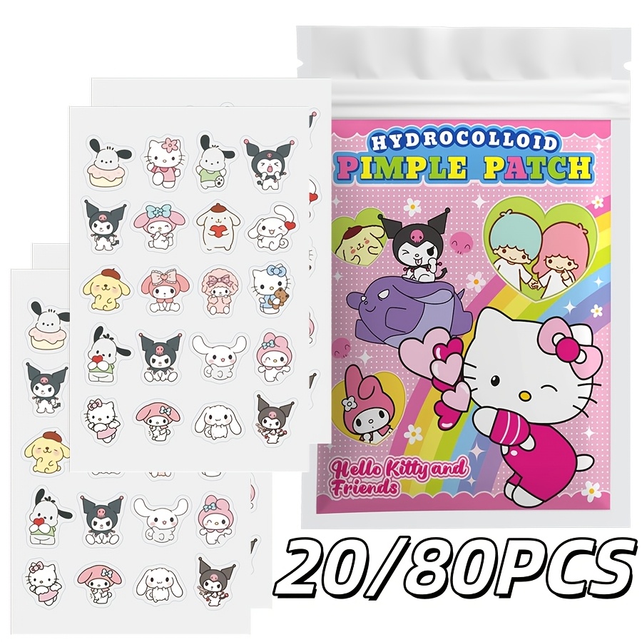 Hydrocolloid Pimple Patch - 20/80 pezzi Sanrio Hello Kitty Cartoon