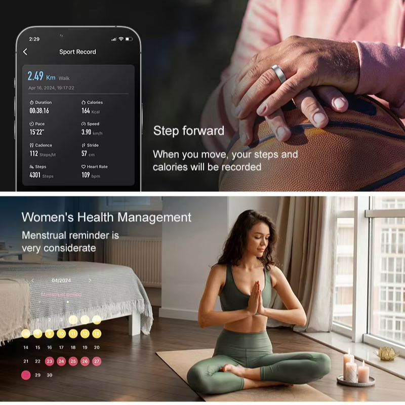 Anello Intelligente per Uomo e - Health Monitors recensione e prezzo