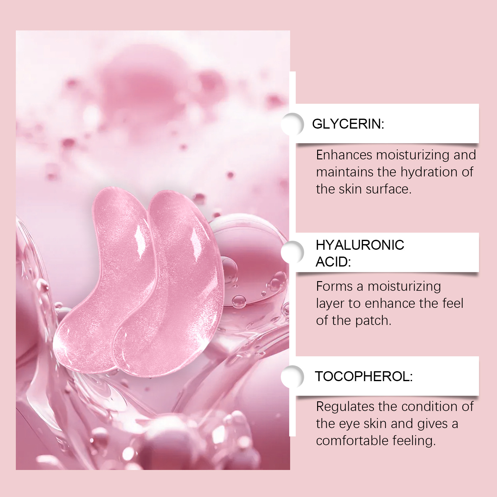 Maschera per gli occhi solubil - Collagen Under Eye Patches recensione e prezzo