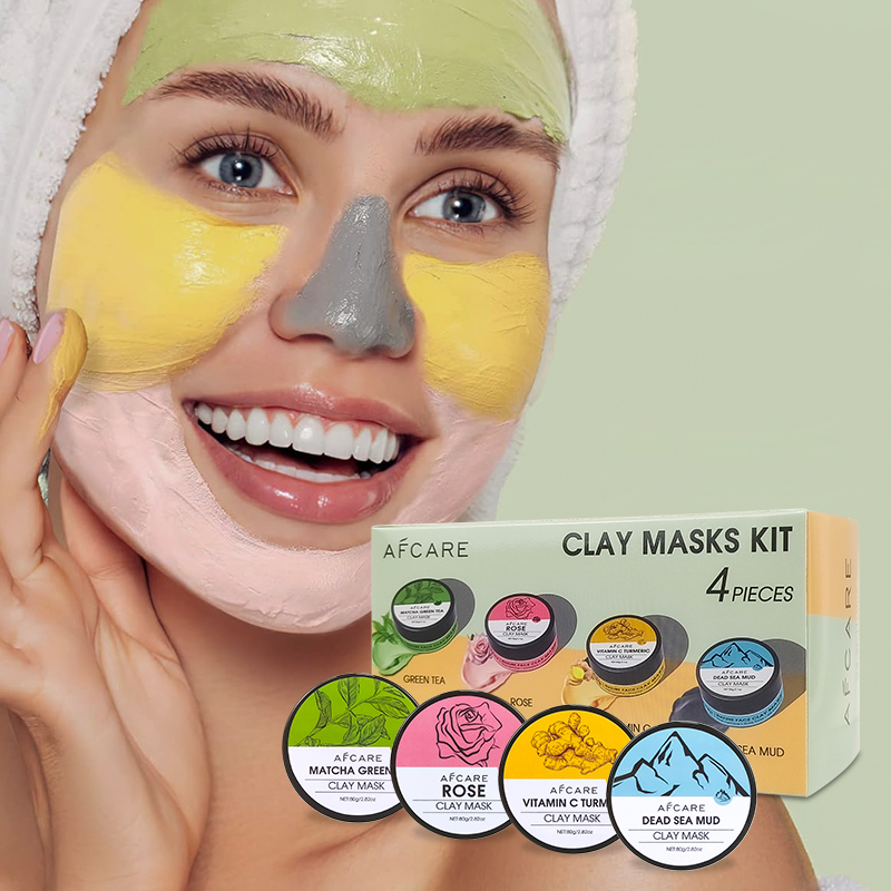 Set di 4 Maschere Viso in Argi - Green Tea Cleansing Clay Mask recensione e prezzo