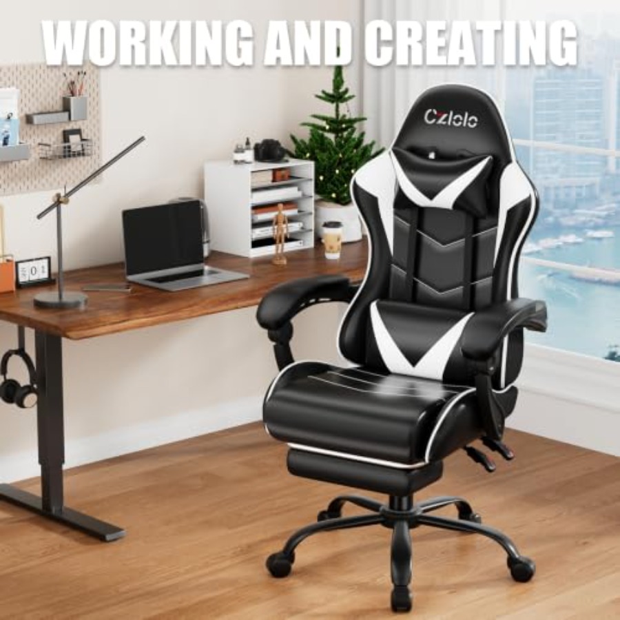 Sedia da Gaming con Poggiapied - Massage recensione e prezzo