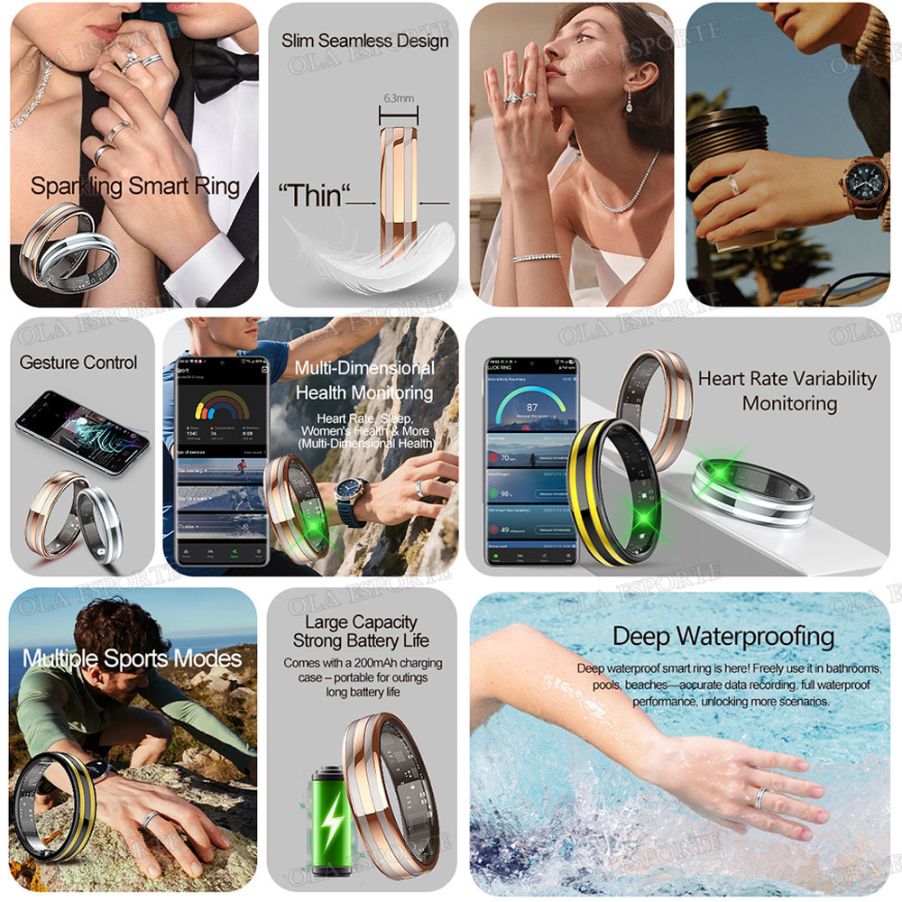 Nuovo Anello Intelligente per  - Health Monitors recensione e prezzo